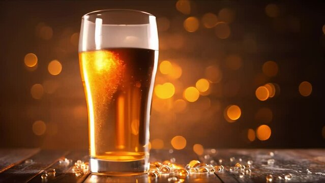 Cold Beer in a Brewery Setting. Concept Craft Beer, Tasting Experience, Brewery Tour, Local Brews, Beer Pairing