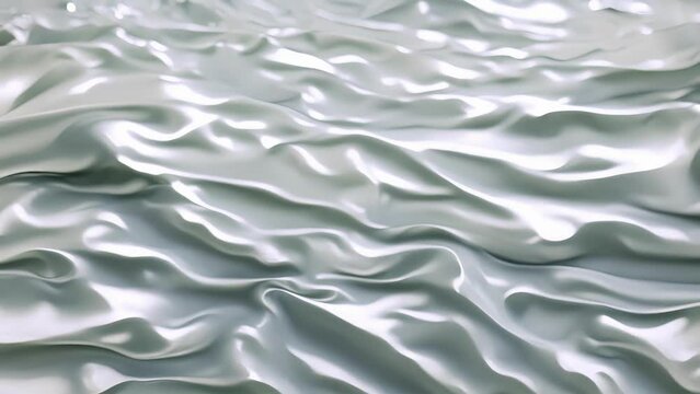 Gentle Ripples An image showcasing the delicate and wavy texture of rayon akin to gentle ripples in a calm lake.