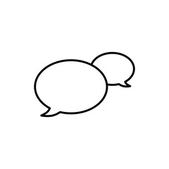Fototapeta premium Chat Bubble Icon