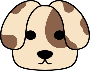cute brown dog 