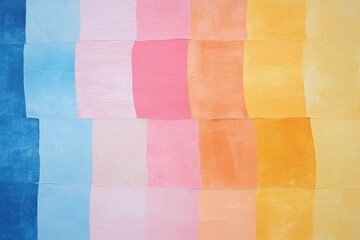 Summer paper art abstract.