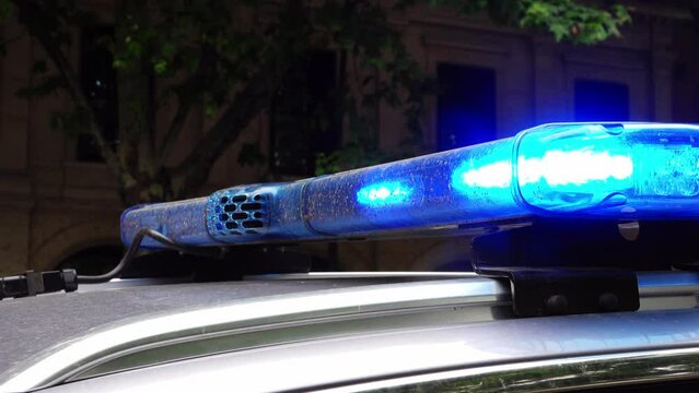 police car urgency signal headlight