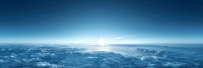 Obraz premium Above the Clouds: An Aerial Perspective