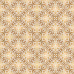 Fototapeta premium gold, fabric abstract seamless pattern. design for background, wallpaper, carpet, clothing, batik, textile, embroidery, sarong, interior, floor, curtain, printing