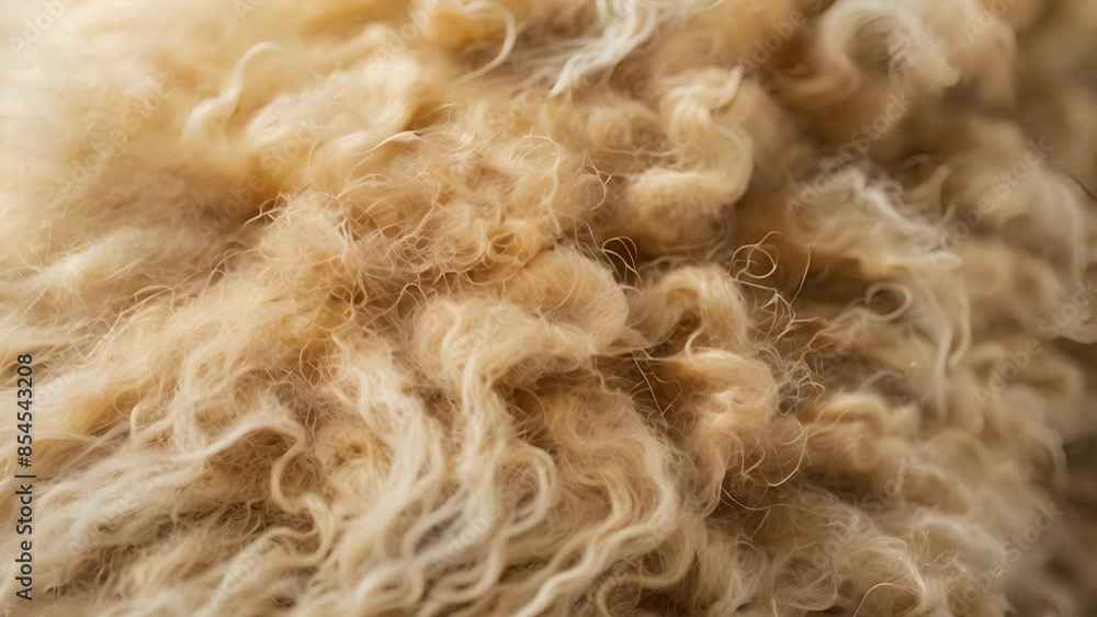 Poster dense and plush in this closeup image the density and plushness of angora wool are evident with thic