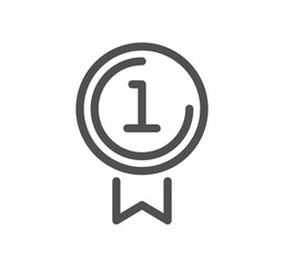 Business people related icon outline and linear vector.
