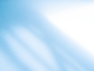 Blue Light Background Abstract Overlay Summer Sun Shadow Leaf White Gradient Color Blur Room Cement Floor Wall Backdrop Mockup Product Beauty Cosmetic Presentation Minimal Empty Card Tropical