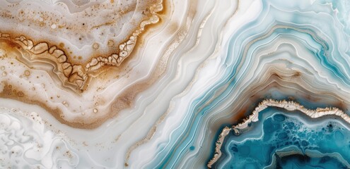 Fototapeta premium Stunning abstract agate geode background