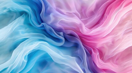 Fototapeta premium Vibrant Fabric Textures in Pastel Hues