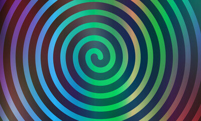 Abstract spiral swirling circle backdrop bright color background. smooth colorful shape.