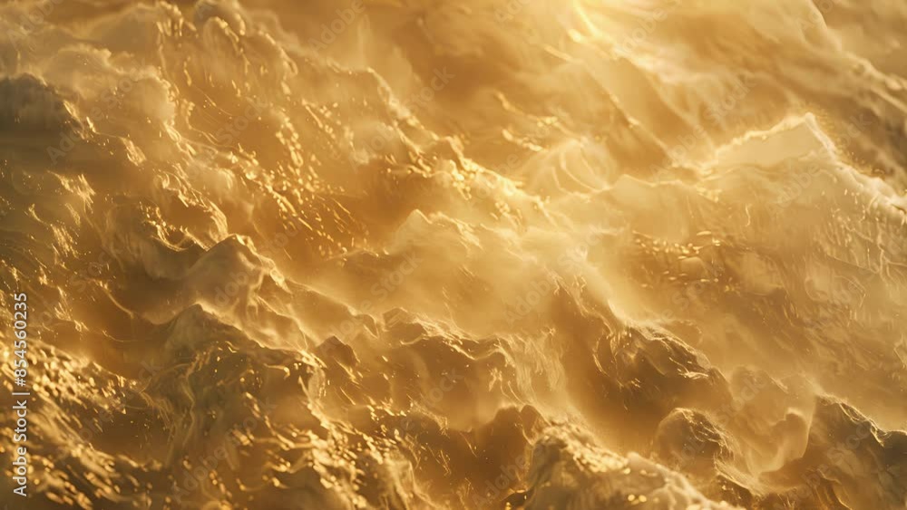 Poster fleeting and ephemeral this closeup texture captures a captivating cloud formation as it glows under