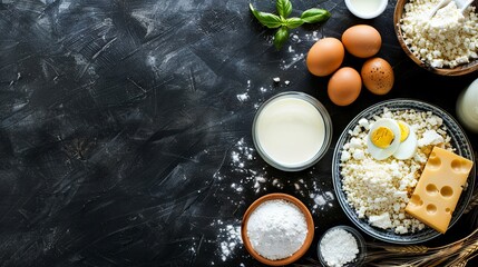 Dairy products and ingredients for baking confectionery products