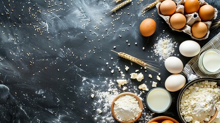 Dairy products and ingredients for baking confectionery products