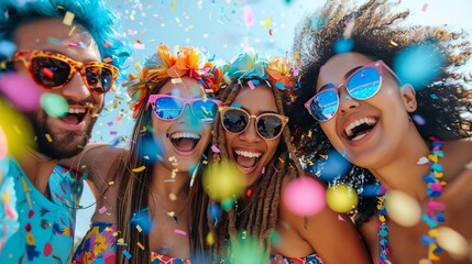 Unique party themes, guests in themed outfits