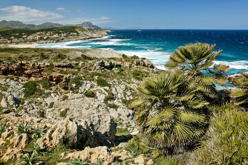 Cala Mesquida. Llevant Peninsula. Arta. Mallorca. Balearic Islands. Spain.
