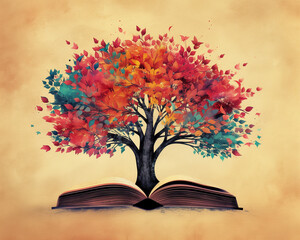 a cover for a genealogy book, AI-generated