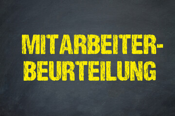 Mitarbeiterbeurteilung	