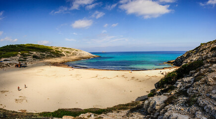 Cala Torta beach. Artà. Mallorca. Balearic Islands. Spain.