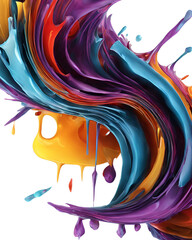 abstract color art