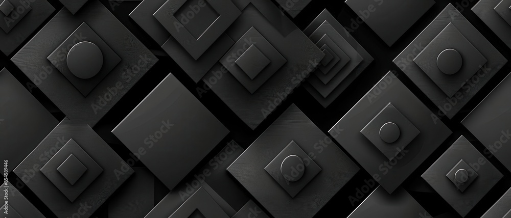 Poster pattern background with subtle, monochrome shapes