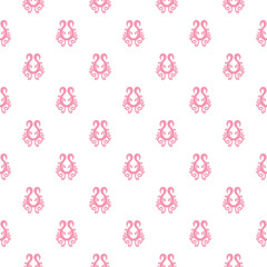 Serene Harmony  Seamless Pastel Floral Pattern