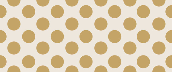 Flat illustration. Minimalistic trendy seamless background. Trendy polka dot pattern. Perfect for screensaver, poster, card, invitation or home decor...
