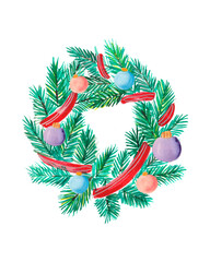 Christmas wreath