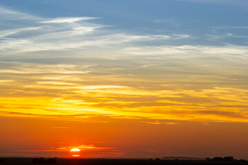 The background of beautiful sky, colorful of sky