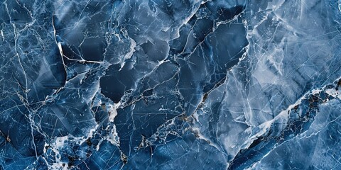 Obraz premium Abstract Blue Marble Texture