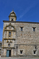 Paesaggi di Galizia, Igrexa de San Pedro de Melide sul cammino Primitivo di Santiago di Compostela - Galizia, Spagna