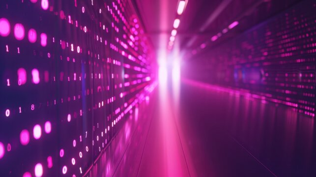 The Neon Digital Tunnel