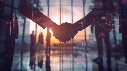 The business handshake agreement