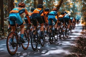 road cyclist riding in competition professional photography