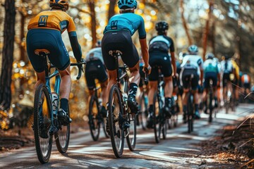 road cyclist riding in competition professional photography