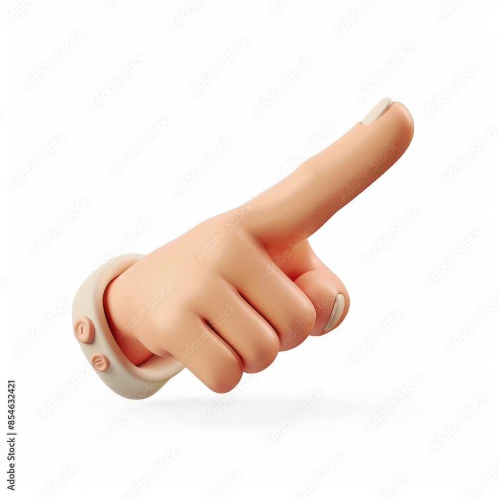Poster white background with finger touch gestures and icons of 