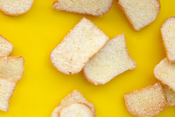 Crispy butter and sugar bread