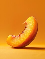 Peach Slice Levitation, Bright Orange