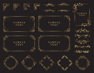 アンティーク　ビンテージ　フレーム飾り枠
