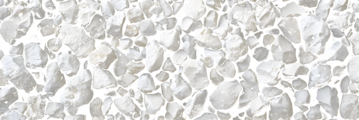 wide top shot of white little gravel texture