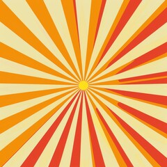 abstract yellow sunburst pattern background for modern graphic design element. shining ray cartoon with colorful for website banner wallpaper and poster card decoration