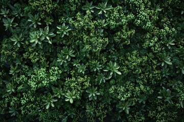 Obraz premium A close-up look at the intricate details of a lush green plant, perfect for botanical or nature-themed projects