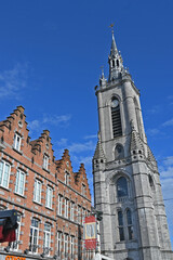 Obraz premium Tournai, La Torre civica, Fiandre - Belgio