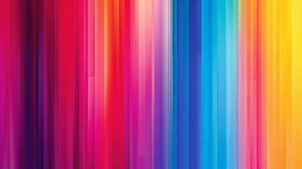 Vibrant Rainbow Stripes Abstract Background