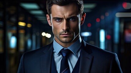 portrait of a businessman