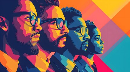 Social Symbolism: Feminine and Masculine Characters in Bright Art