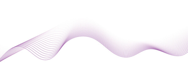 Vector abstract background with dynamic waves, lines and particles.	
