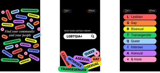 Social Media post template world pride