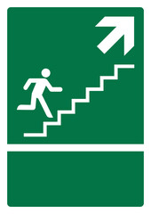 iso emergency and first aid safety signs evacuation route your custom message here portrait size a4/a3/a2/a1