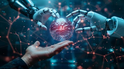 Concept of cooperation between humans and AI in technology development