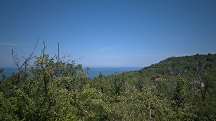 Scorcio dal Parco del Cardeto in Ancona